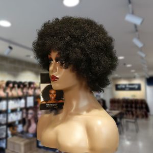 christy v machine made black wig remy hair tc010