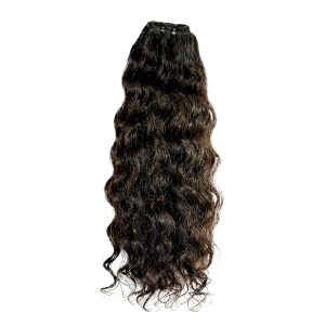 christy v natural black single drawn indian hair bundles