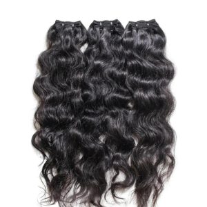 christy v natural black single drawn indian hair bundles