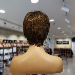 christy v machine made black wig remy hair tc066