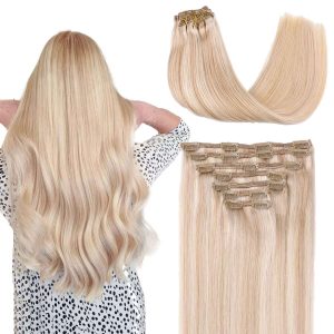 christy v asian raw hair straight clip in hair extensions