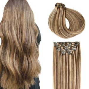 christy v asian raw hair straight clip in hair extensions
