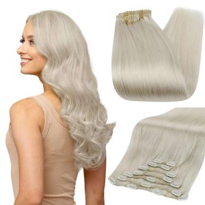 christy v asian raw hair straight clip in hair extensions