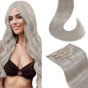 christy v asian raw hair straight clip in hair extensions