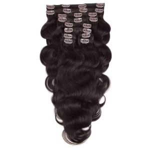 christy v asian raw hair straight clip in hair extensions