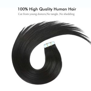 christy v asian raw hair tape in hair extensions