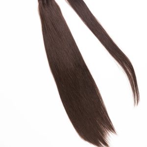 christy v asian raw hair straight ponytail hair extensions
