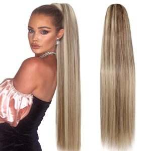 christy v asian raw hair straight ponytail hair extensions