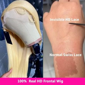 christy v asian raw hair 13x6 hd lace front wig staight human hair wig #613