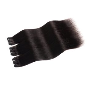 christy v remy hair black straight bundles laotian weaving