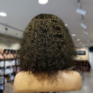 christy v machine made black wig remy hair tc047