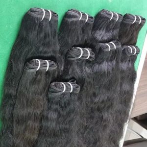 christy v natural black double drawn indian hair bundles