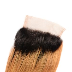 christy v remy hair 4x4 straight closure 1b27