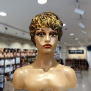 christy v machine made wig remy hair h030