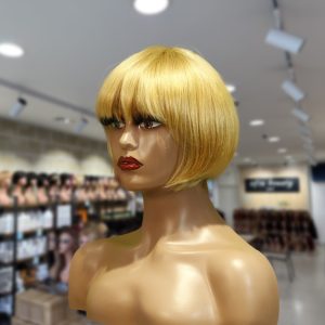christy v machine made color wig remy hair