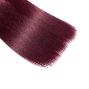 christy v remy hair 99j straight bundles brazilian weaving