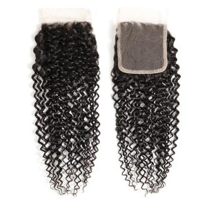 christy v remy hair 4x4 kinky curly closure