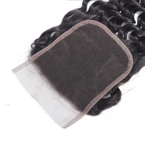 christy v remy hair 4x4 water wave closure