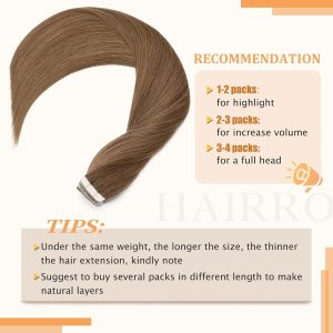 christy v asian raw hair #6 straight tape in hair extensions
