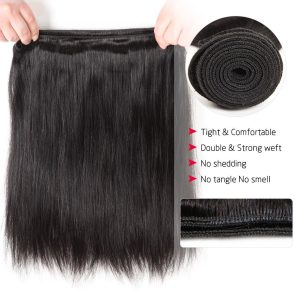 christy v remy hair black straight bundles brazilian weaving