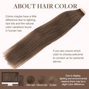 christy v asian raw hair #5 straight tape in hair extensions