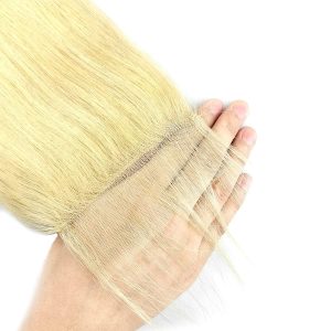 christy v remy hair 4x4 straight closure 613
