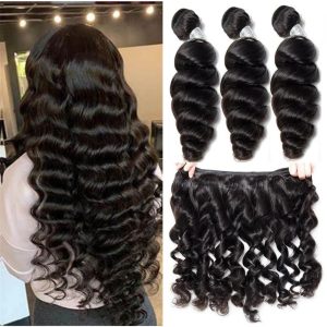 christy v asian raw hair loose wave bundles