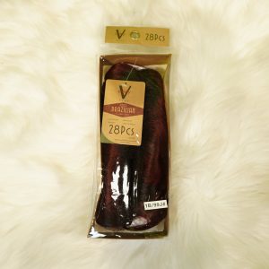 christy v tara 28pcs #1b99j hair extensions