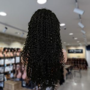 christy v natural black asian raw hair 13x6 hd lace front wig deep wave human hair wig