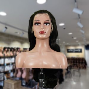 christy v natural black asian raw hair 13x6 hd lace front wig body wave human hair wig