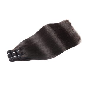 christy v natural black asian double drawn straight hair bundles