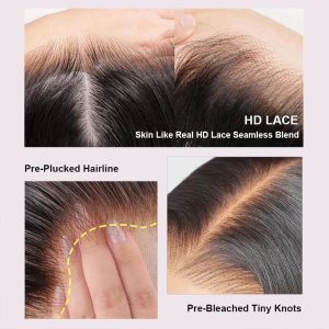 christy v natural black asian raw hair 5x5 hd lace closure straight bob human hair wig
