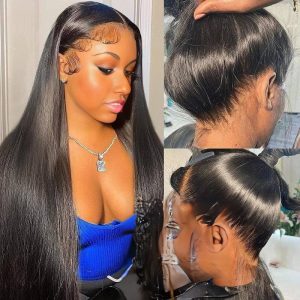 christy v 360 straight lace front wig remy hair