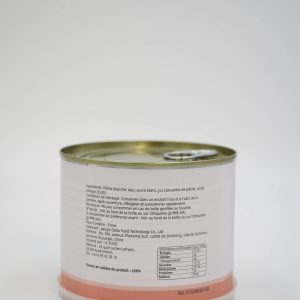 canned white peach