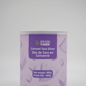 canned taro dices