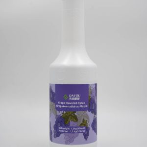 grape flavored syrup