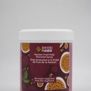 passion fruit pulp flavored syrup