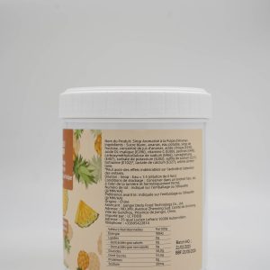 pineapple pulp flavored syrup