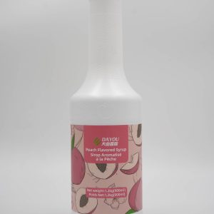 sirop aromatise à la peche