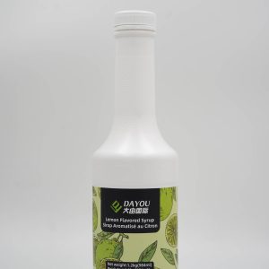 sirop aromatise au citron
