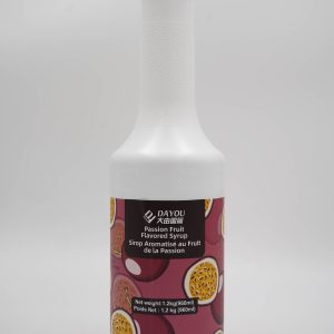 sirop aromatise au fruit de la passion