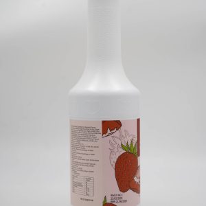 strawberry flavored syrup
