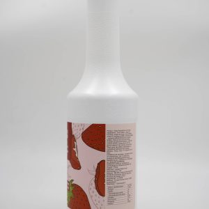 strawberry flavored syrup