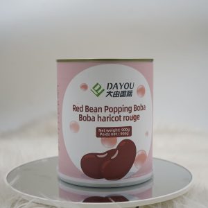 red bean popping boba new