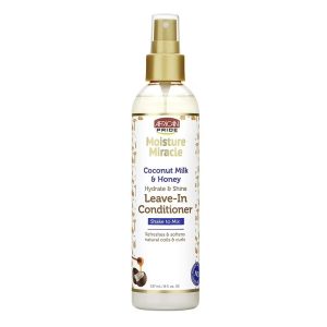 african pride moist./miracle coco & honey leave in spray 8oz