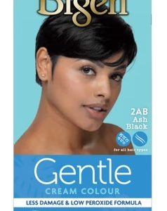bigen gentle cream colour #2ab ash black